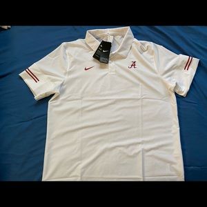 Nike Alabama Crimson Tide Coaches Polo NWT